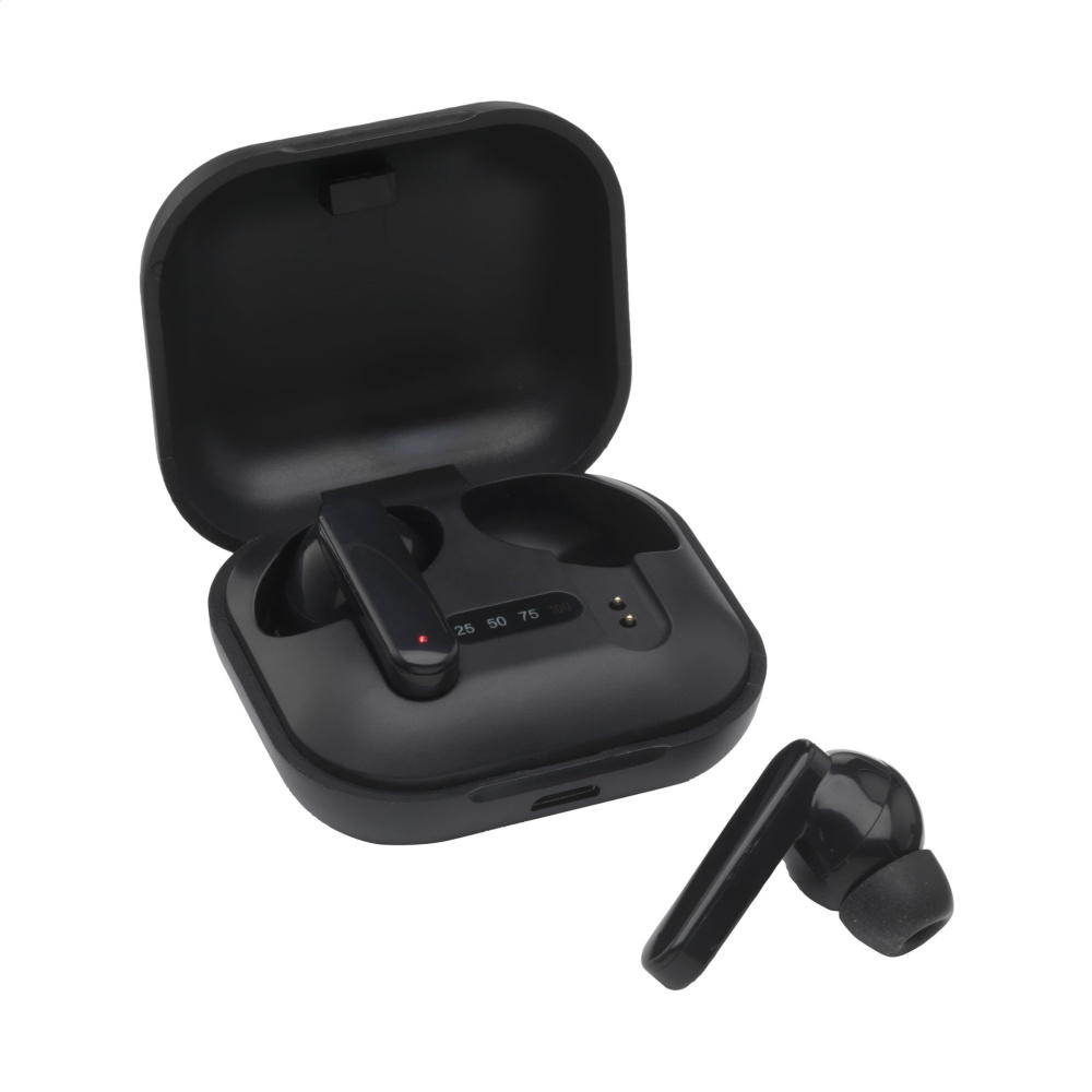 Logotrade promotional merchandise picture of: Aron TWS Wireless Earbuds in Charging Case