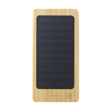 Logotrade advertising product picture of: Solar Powerbank 8000+ Wireless Charger