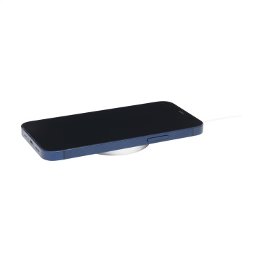 Logo trade promotional merchandise image of: Force MagSafe 10W Recycled Wireless Charger