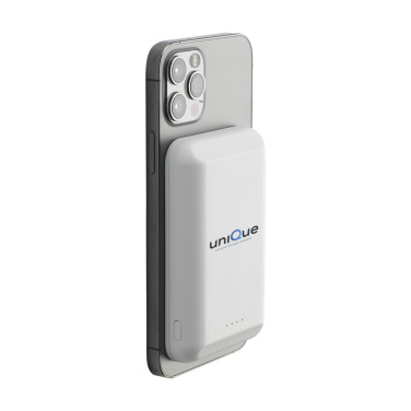 Logotrade promotional merchandise photo of: Force Magnetic RCS Recycled Wireless Powerbank 5000