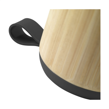 Logotrade promotional item image of: Timor Bamboo Wireless Speaker