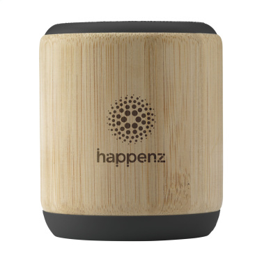 Logo trade promotional gifts image of: Timor Bamboo Wireless Speaker