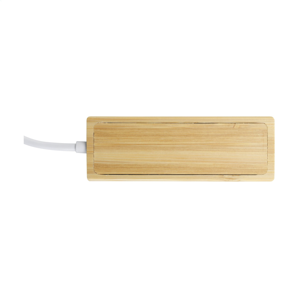 Logotrade promotional product picture of: Bamboo USB Hub