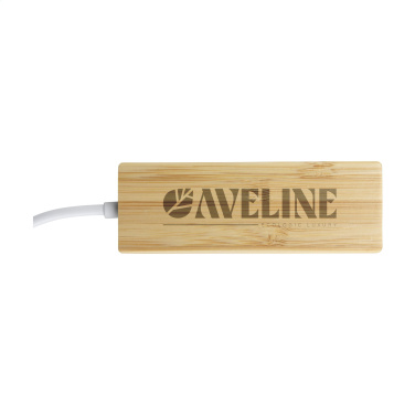 Logotrade promotional merchandise image of: Bamboo USB Hub