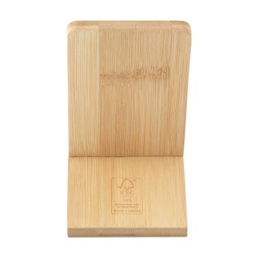 Logotrade promotional product image of: Miyo Bamboo Phone Stand