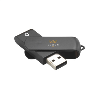 Logotrade corporate gift picture of: USB Twist Recycle 16 GB