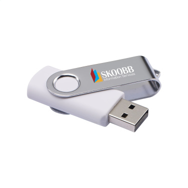 Logo trade promotional merchandise photo of: USB Twist 4 GB