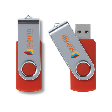 Logo trade promotional merchandise image of: USB Twist 4 GB