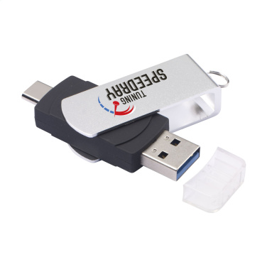 Logo trade advertising products picture of: USB Dual Connect 3.0 - Type-C 8 GB