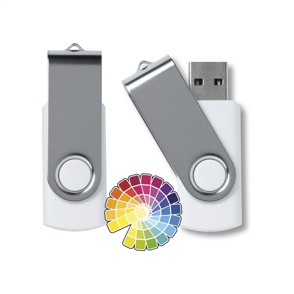 Logo trade advertising product photo of: USB Twist 32 GB