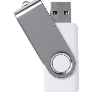 Logo trade promotional items image of: USB Twist 64 GB