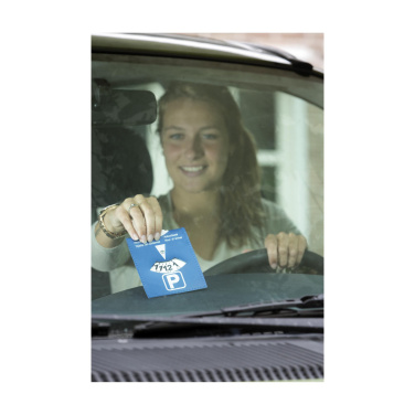 Logo trade promotional gifts image of: EuroNorm parking disk