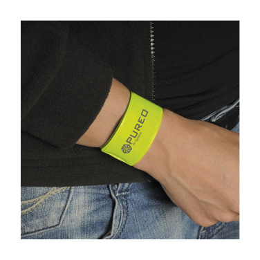 Logo trade promotional gifts image of: SnapWrap fluorescent armband