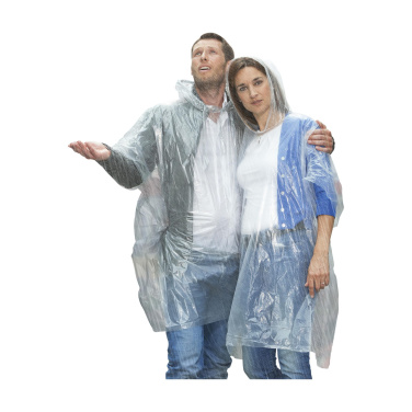 Logotrade promotional giveaway image of: Clear poncho/raincoat