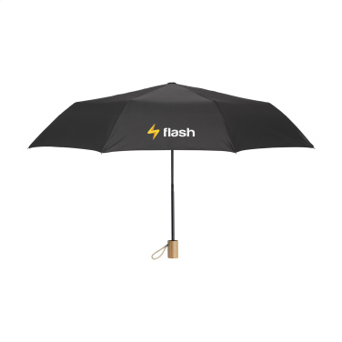 Logo trade corporate gifts picture of: Mini Umbrella RCS RPET foldable umbrella 21 inch