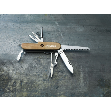 Logotrade business gift image of: Beechwood Pocket knife