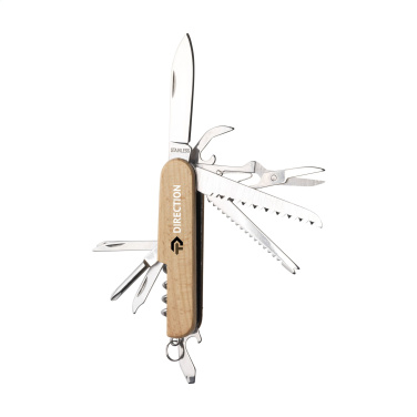 Logotrade business gift image of: Beechwood Pocket knife