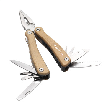 Logo trade promotional merchandise picture of: Beechwood Multitool