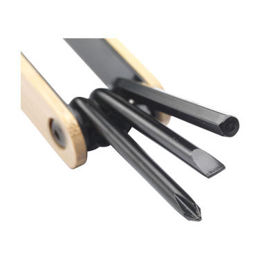 Logo trade promotional items picture of: Bamboo Black Tool multi tool