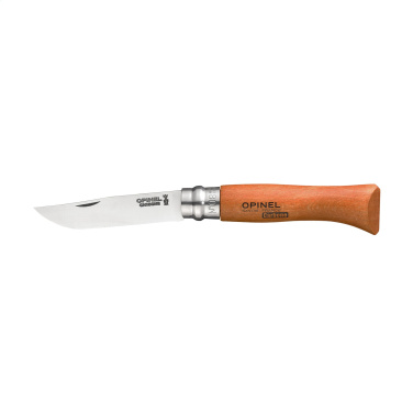 Logo trade promotional products image of: Opinel No 08 Carbon pocket knife