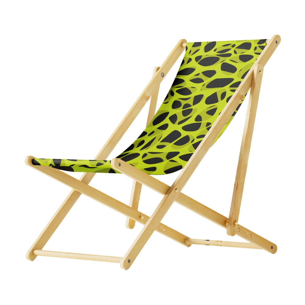 Logo trade corporate gifts image of: Lazy Beach chair