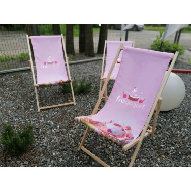 Logo trade corporate gifts image of: Lazy Beach chair