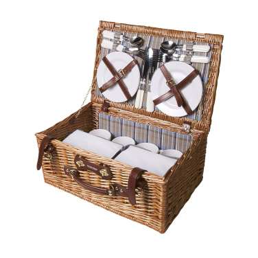 Logotrade promotional item picture of: QualityTime picnic basket