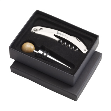 Logo trade promotional items image of: Vindeux wine gift set