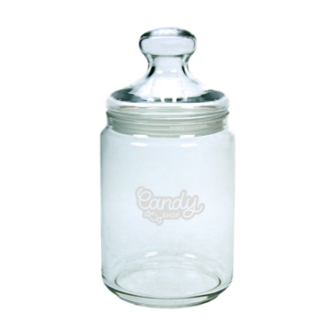 Logotrade promotional gift picture of: Dolci Candy jar 1 L