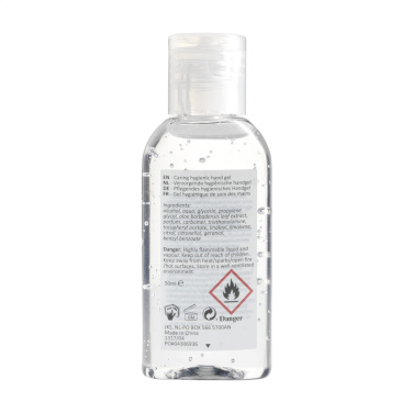 Logotrade advertising product image of: Caring Hygienic Hand Gel 50 ml