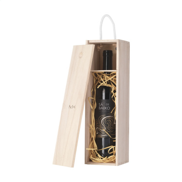 Logotrade promotional item image of: WineWood wine box