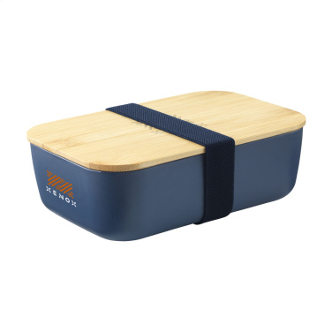 Logo trade promotional merchandise image of: Midori Bamboo Lunchbox