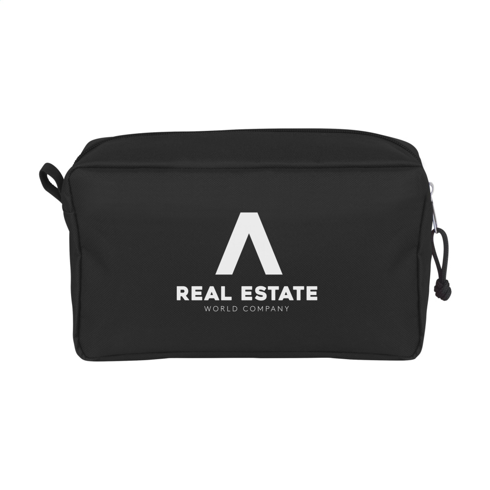 Logo trade promotional merchandise image of: Stacey GRS RPET toiletry bag