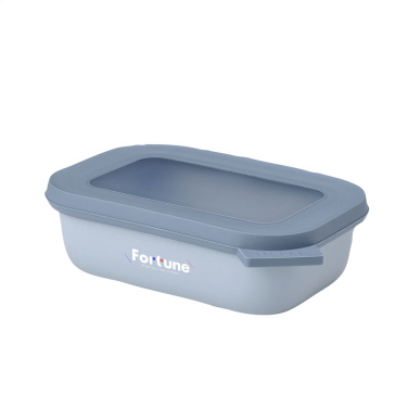 Logo trade promotional gifts image of: Mepal Cirqula multi use rectangular bowl 500ml lunchbox