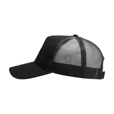 Logotrade business gift image of: Trucker Recycled Cotton cap