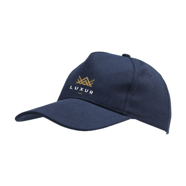 Logo trade promotional products image of: Hamar Cap Recycled Cotton cap