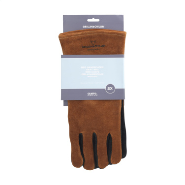 Logo trade corporate gift photo of: Gusta Grill BBQ Gloves