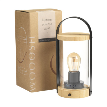 Logo trade promotional item photo of: Wooosh Batam Light rechargable lamp