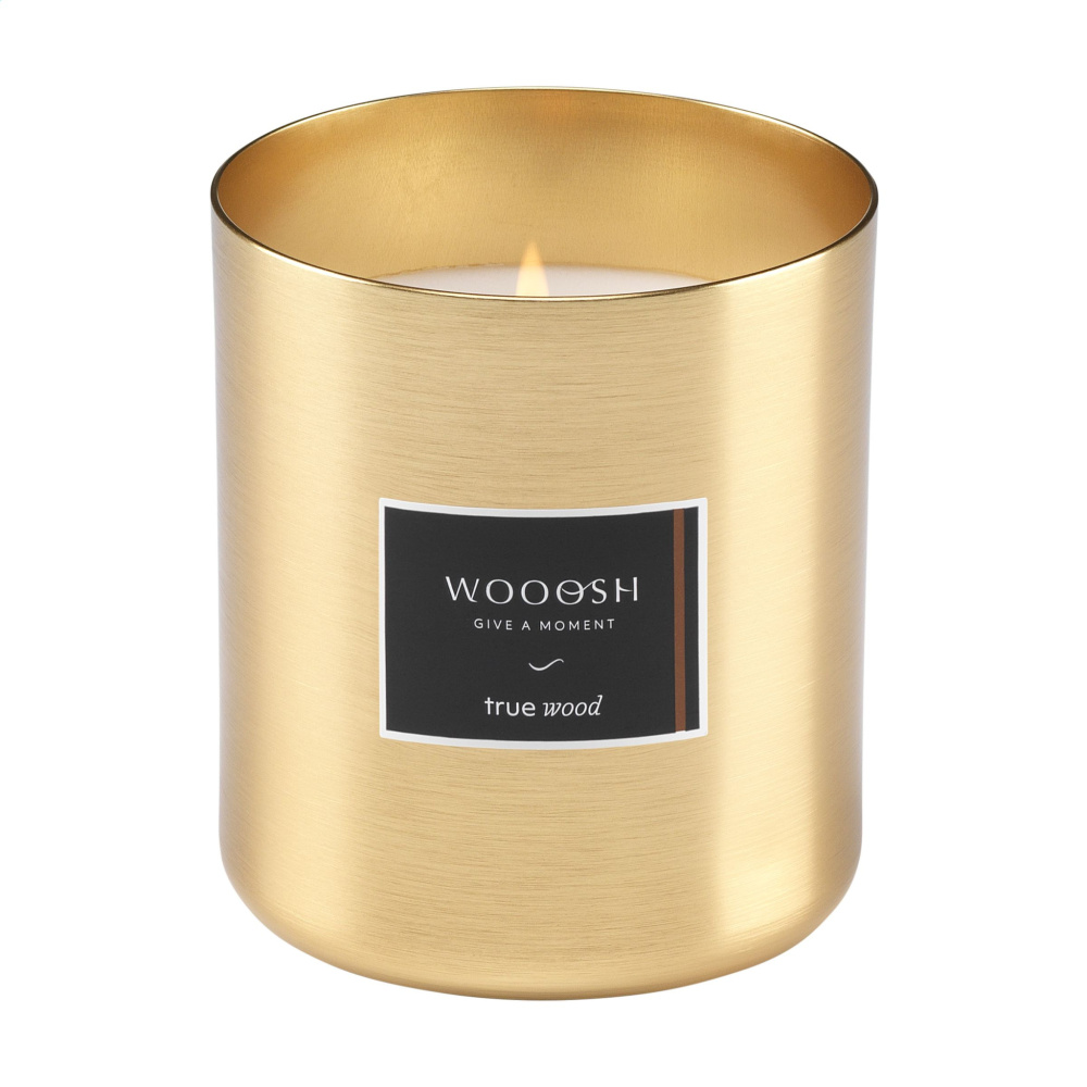 Logotrade promotional giveaway picture of: Wooosh Scented Candle True Wood