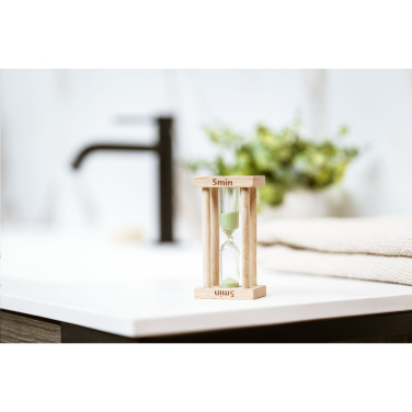 Logo trade promotional products image of: EcoShower hourglass