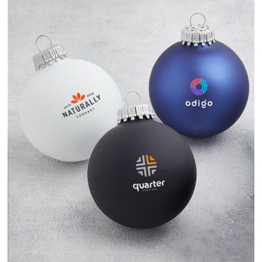 Logo trade advertising products picture of: Christmas Bauble Ø 6 cm - set of 4 - Made in Europe