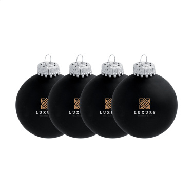 Logotrade advertising product image of: Christmas Bauble Ø 6 cm - set of 4 - Made in Europe