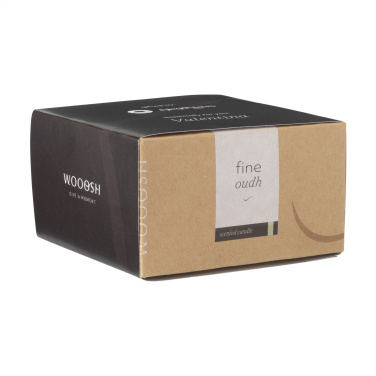 Logo trade promotional merchandise image of: Wooosh Flame Scented Candle Fine Oudh