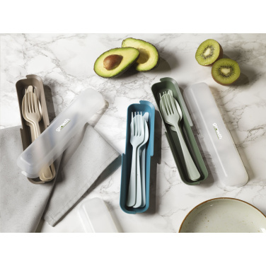 Logo trade promotional merchandise image of: Outdoor 3-piece Cutlery Set