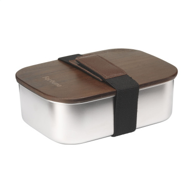 Logo trade promotional gifts image of: Madera RCS Lunchbox