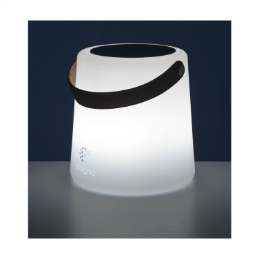 Logo trade promotional merchandise photo of: Wooosh Ziva Solar Lamp