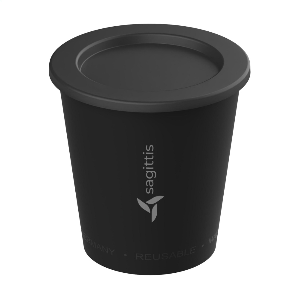 Logo trade promotional items picture of: Drinking Cup Bio-Based Lid 200 ml