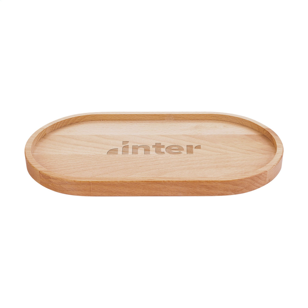 Logo trade corporate gift photo of: Harmony Serving Tray Oval