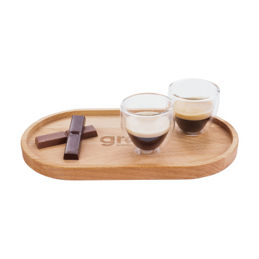 Logo trade promotional gifts picture of: Harmony Serving Tray Oval