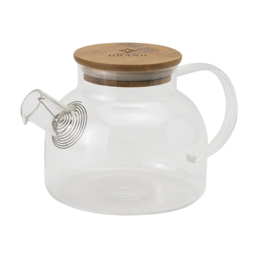 Logo trade corporate gift photo of: Teatime Glass Teapot